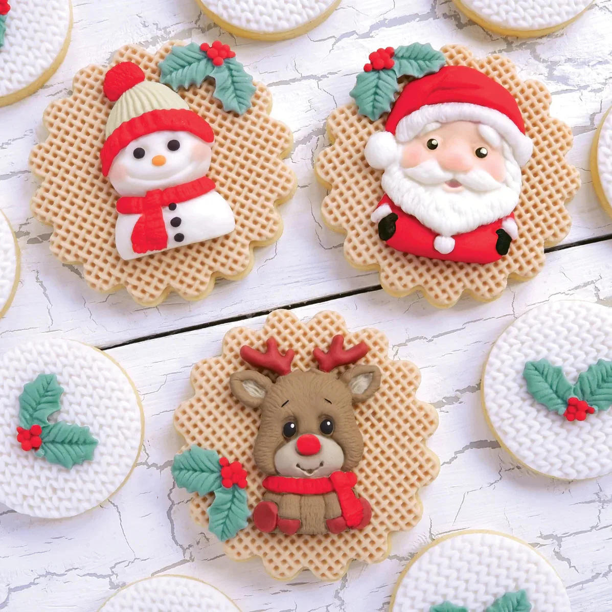 Description Picture 3 of itemChristmas Silicone Mould resin mold silicone cake mould