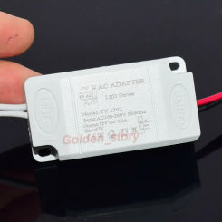 Mini AC-DC Converter LED light strip Driver Adapter  Transformer AC 110V 120V 220V 230V to DC 12V 0.5A 6W Power Supply Module
