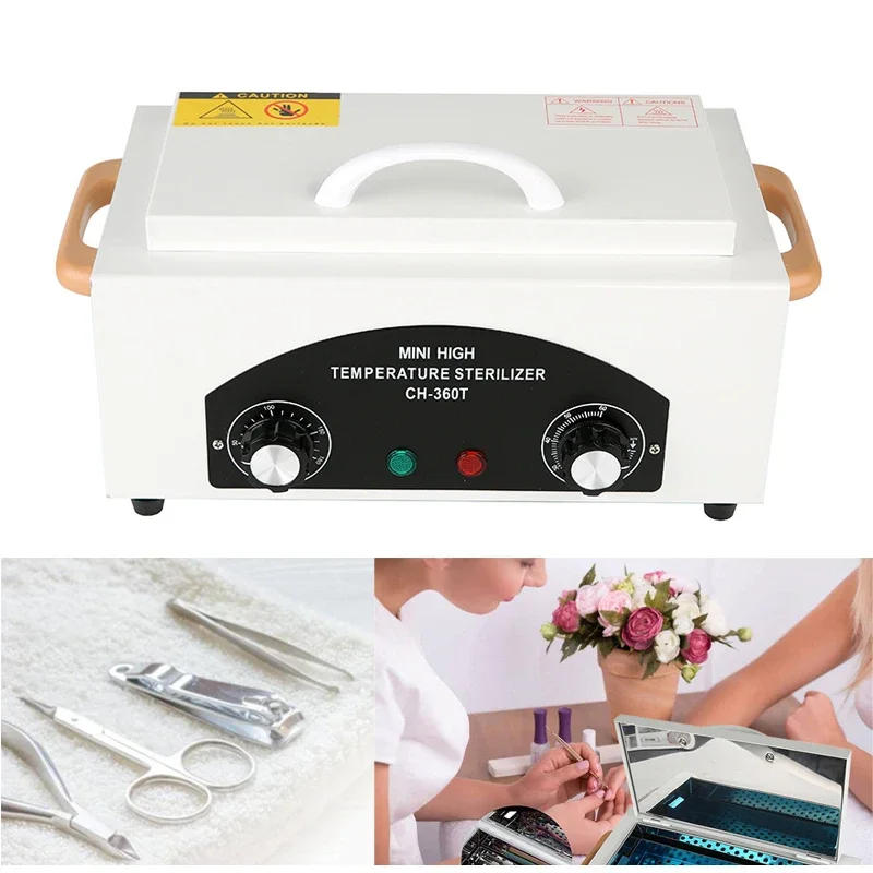 Description Picture 3 of itemElectric High Temperature Disinfection Box 300W Nail Salon Sterilizer Hot Air Disinfection for Hairdressing Tattoo Tools Device