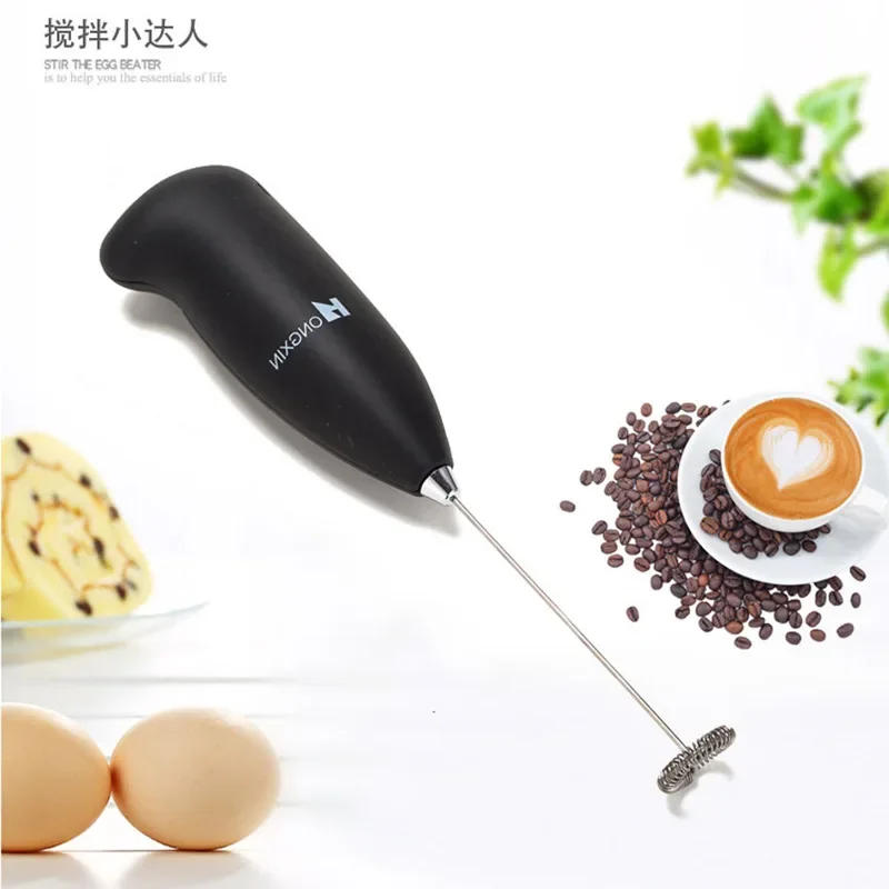 Description Picture 2 of itemMilk Frother Handheld Mini Electric Foamer Coffee Maker Egg Beater for Cappuccino Stirrer Portable Blender Kitchen Whisk Tools
