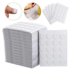 Make Candle Wax Fixed Base Bracket Candels Accessories White Heat-resistant Foam Double-sided Tape Candle Wick Stickers Material