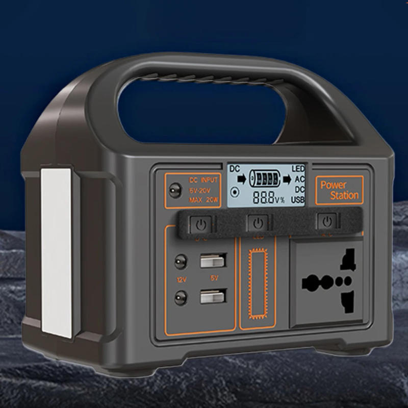 Description Picture 6 of item100W Portable Solar Power Station 24000mAh 110V/220V Outdoor Power Supply Display LED Power Generator for Camping Fishing