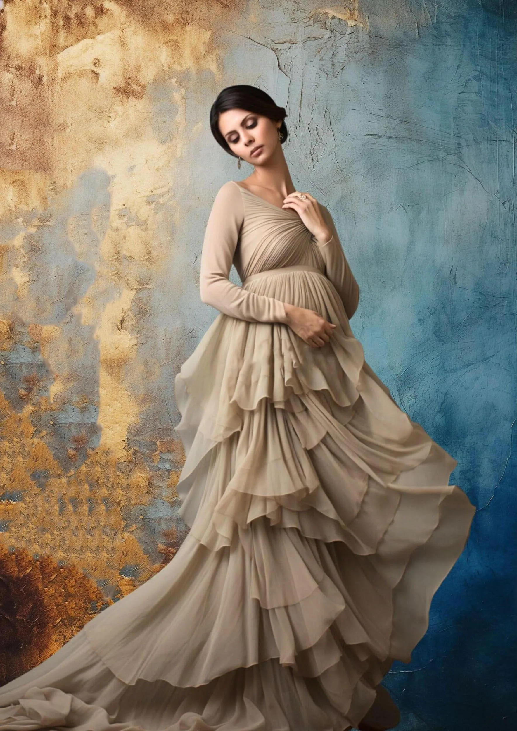 Description Picture 2 of itemMehofond Photography Background Old Master Texture abstract Adult Birthday Wedding Headshot Portrait Decor Backdrop Photo Studio