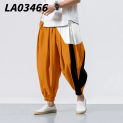 Stripe Stitching Sweatpants Women/Men Fitness Joggers Spring High Streetwear Anime Trousers Fashion Pantst