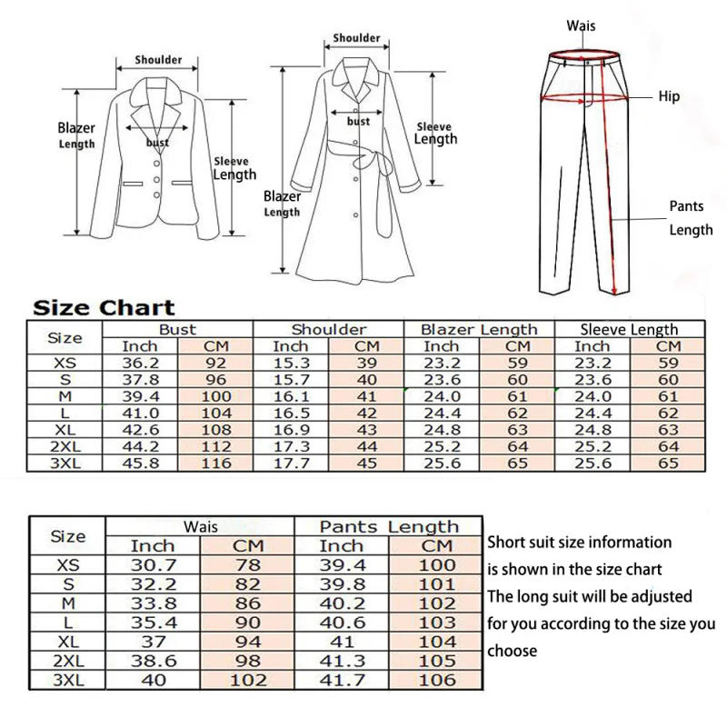 Description Picture 3 of itemWomen's Three-piece Striped Single-breasted Suit Large Size Sets Women Summer Fashion 2024 Great Costumes Pant Elegant Trousers