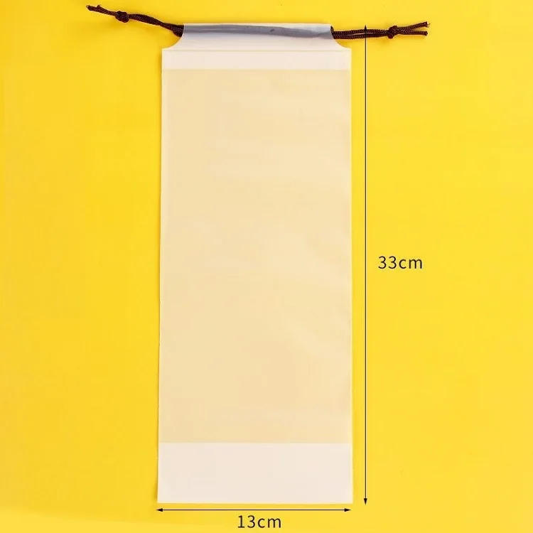 Description Picture 3 of item3PCS Rain Umbrella Cover Umbrella Cover Bag Cover for Waterproof Translucent Plastic Bag Reusable Portable Umbrella Drawstring