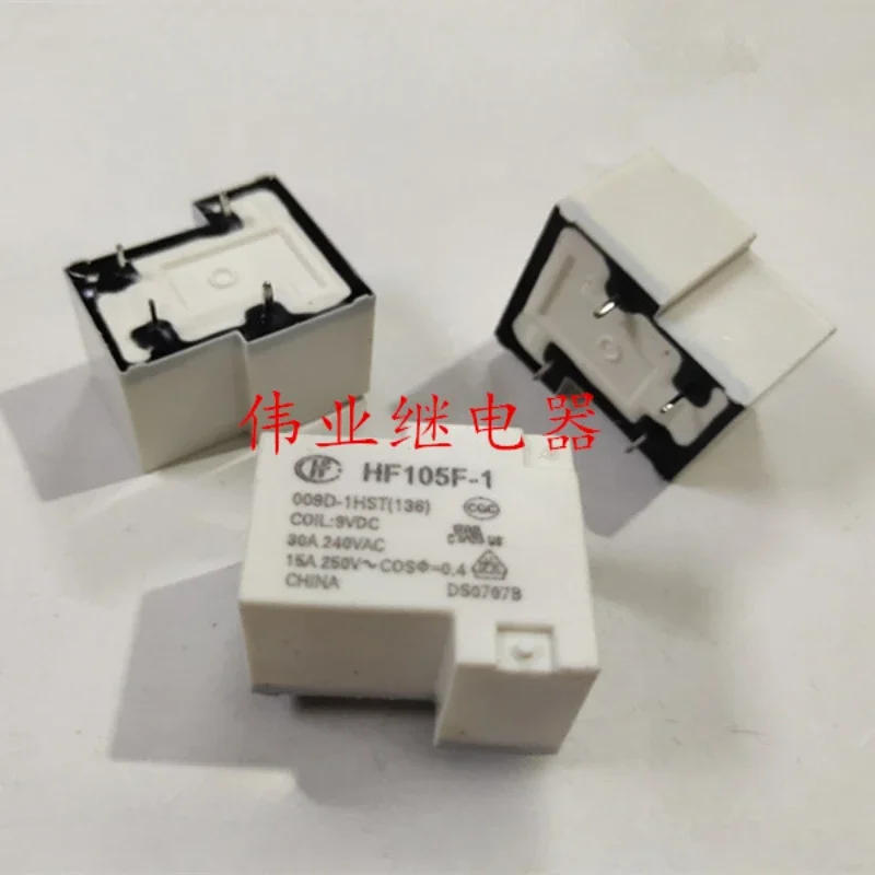 Description Picture 4 of item（Brand New Original）1pcs/lot 100% original genuine relay:HF105F-1 009D-1HST 30A 4pins HF Relay