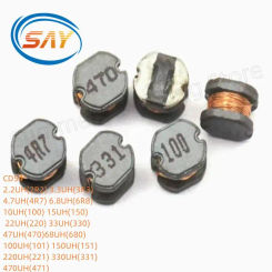 20PCS CD54 Power Inductor 2.2/3.3/4.7/6.8/10/15/22/47/100/150/220/330/470UH SMD Inductance Copper Core