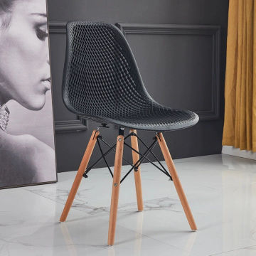Accents Nordic Dining Chair Bedroom Modern Backrest Simple Dining Chair Originality Stool Muebles Hogar Balcony Furniture QF50DC