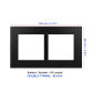 2 frames PC 146mm,110-250V