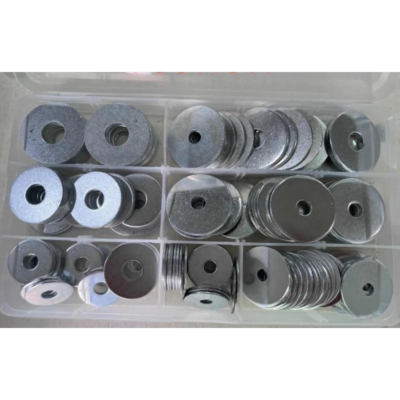 Description Picture 2 of item140PCS ASSORTED ZINC PENNY REPAIR MUDGUARD METRIC WASHERS M5 M6 M8 M10 KIT Flat Plain Flat Gasket Rings