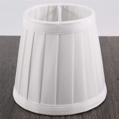 Vintage Fabric Lamp Shade Table Desk Bed Lamp Cover Holder Chandelier White