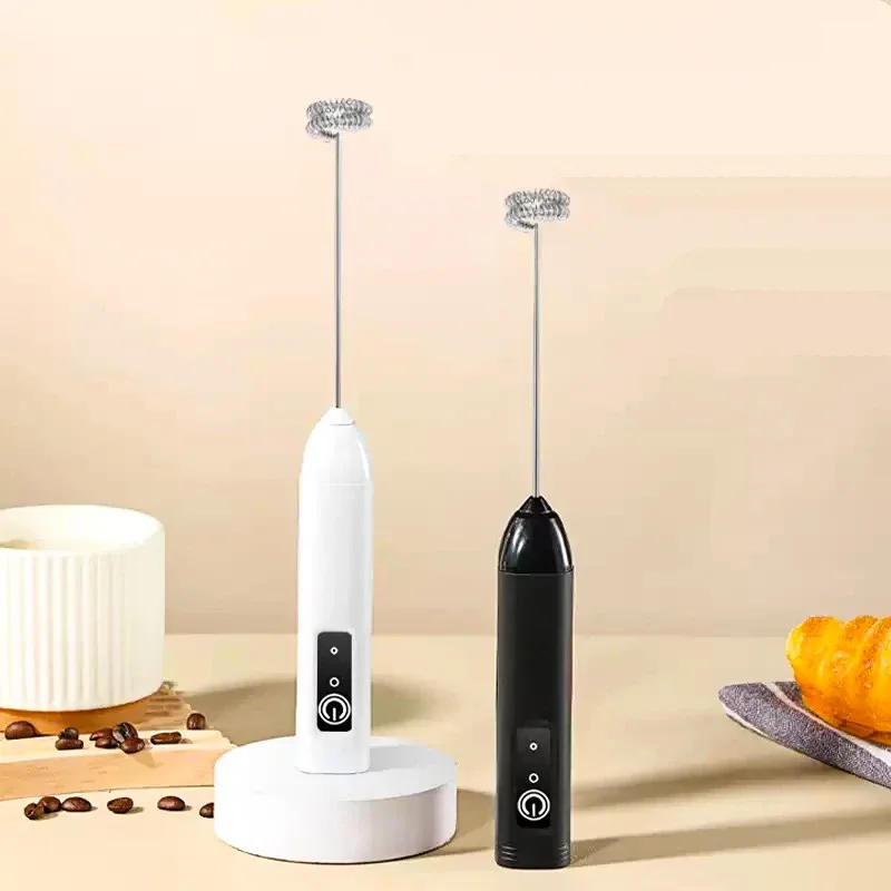 Description Picture 3 of itemIconic Brand Electric Milk Frother Handheld Egg Beater Foamer Coffee Maker Electric Blender Mixer Mini Portable Blender Kitchen Tool