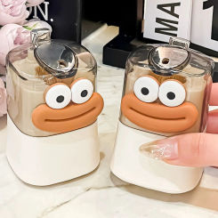 Auto Pop-Up Plastic Toothpick Holder Cute Cartoon Animal Toothpick Storage Box Automatic Toothpick Container Dispenser