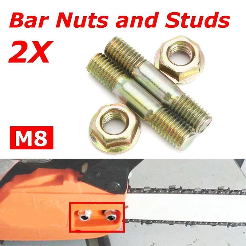 Description Picture 2 of item4pcs Bar Nuts & Bar Studs/Bolts For Baumr-Ag SX62 62cc Chainsaw Chain Saw For Komatsu 4500 5200 5800