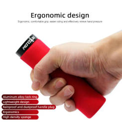 2PCS Bicycle Handle Grips Mountain Bike Lock Sponge Handlebar Covers Non-slip BMX Cycling Comfortable Grips MTB Accessories