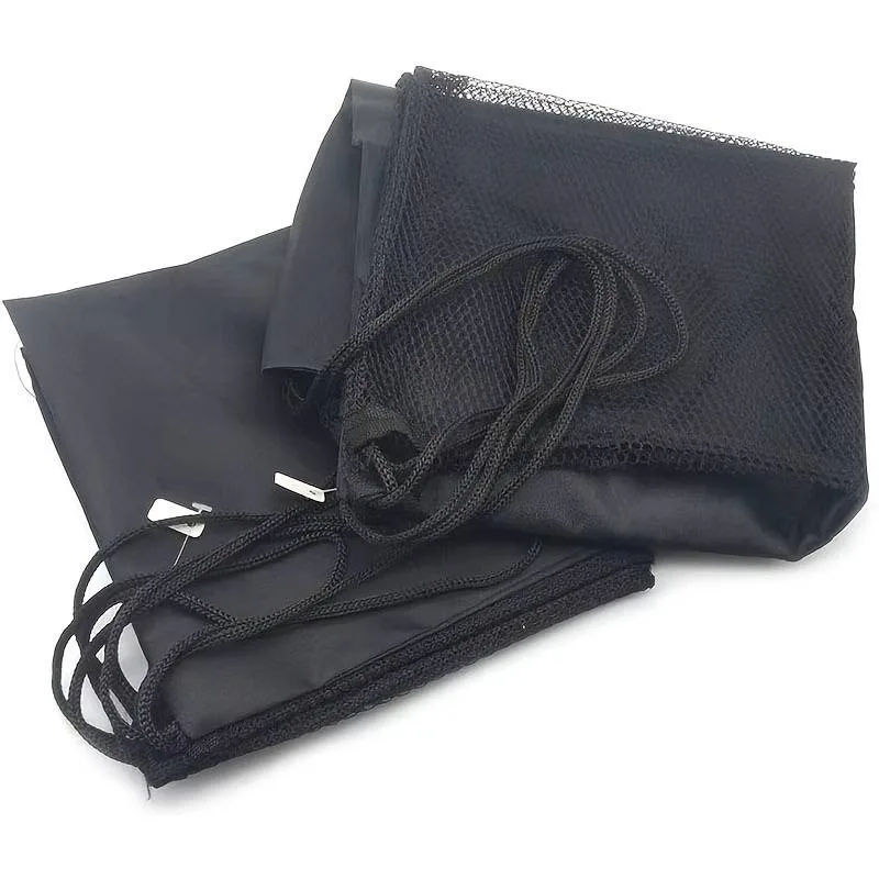 Description Picture 6 of item1pc Portable Drawstring Basketball Backpack Mesh Bag Football Soccer Volleyball Ball Storage Bags Outdoor Sports Traveling Gym