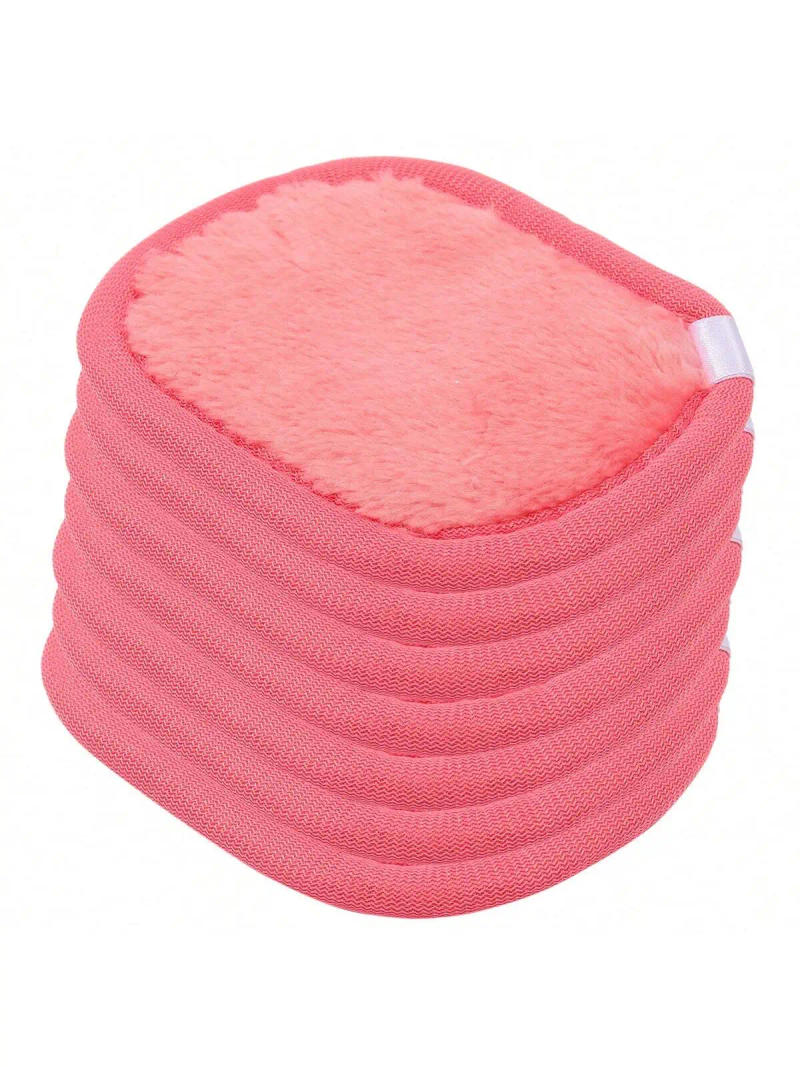 Description Picture 6 of item5 pcs Makeup remover facial cleansing tools Reusable Makeup Remover Pads Microfiber Facial Cleansing Cloths For Face, Eye, Lip
