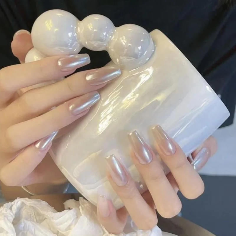 Description Picture 5 of item360ml Pearlescent Ceramic Mug  Pearl Design Handle Coffee Milk Cup Personalized Handle Home Glass Drinking Mug Cup