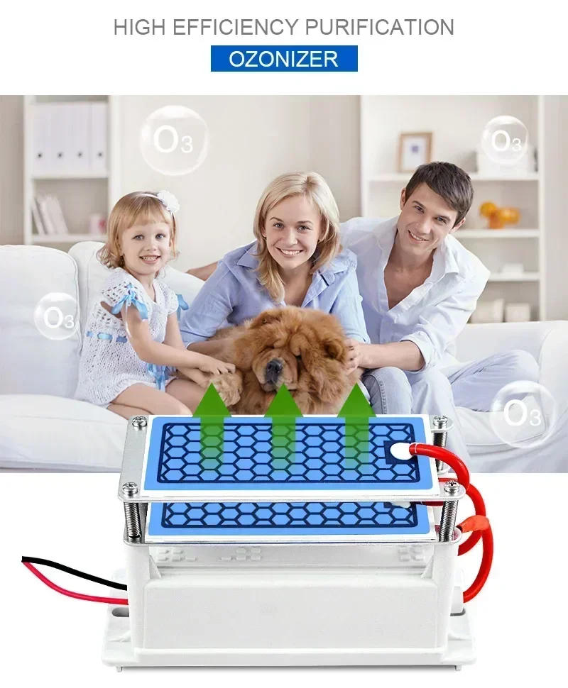 Description Picture 4 of itemOzone Generator 220v 10g home Air Purifier Ozonizador Ozonator Cleaner Mini Ozon Generator Ozonizer Sterilization Odor