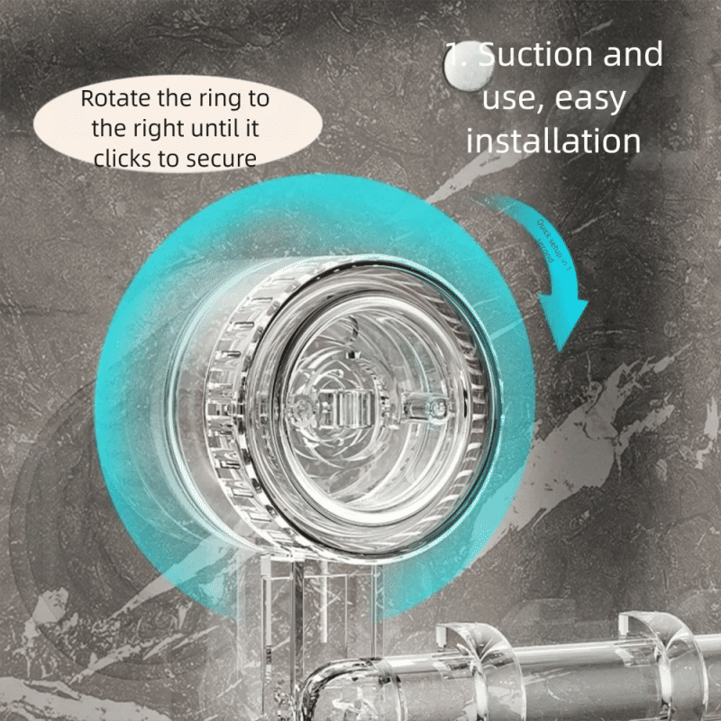 Description Picture 5 of item10 Hooks Suction Cup Kitchen Hook Wall Mounted Adjustable Shovel Storage Rack Removable Space Saving Utensil Holder Kitchen