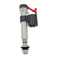 High Pressure Toilet Fill Valve 19.5-30.5cm Bottom Entry Inlet Flush Valve for Bathroom
