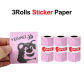 3 Light Pink Sticker