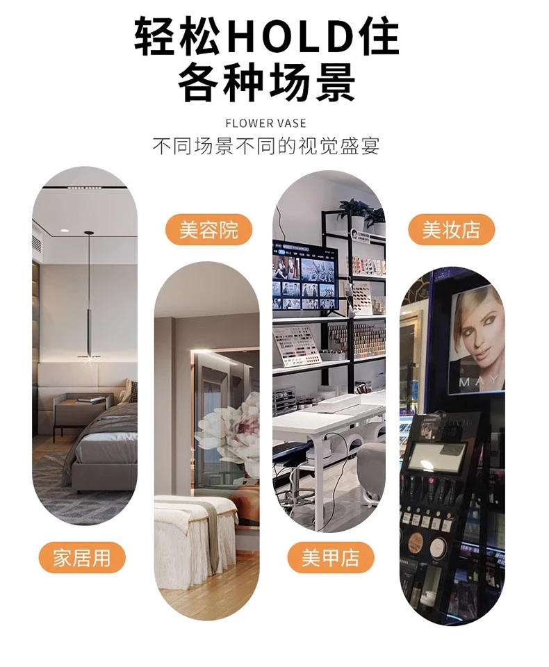 Description Picture 4 of itemAccessories Desk Nail Table Folding Workstation Reception Designer Nail Table Salon Barbershop Tavolo Per Unghie Furniture