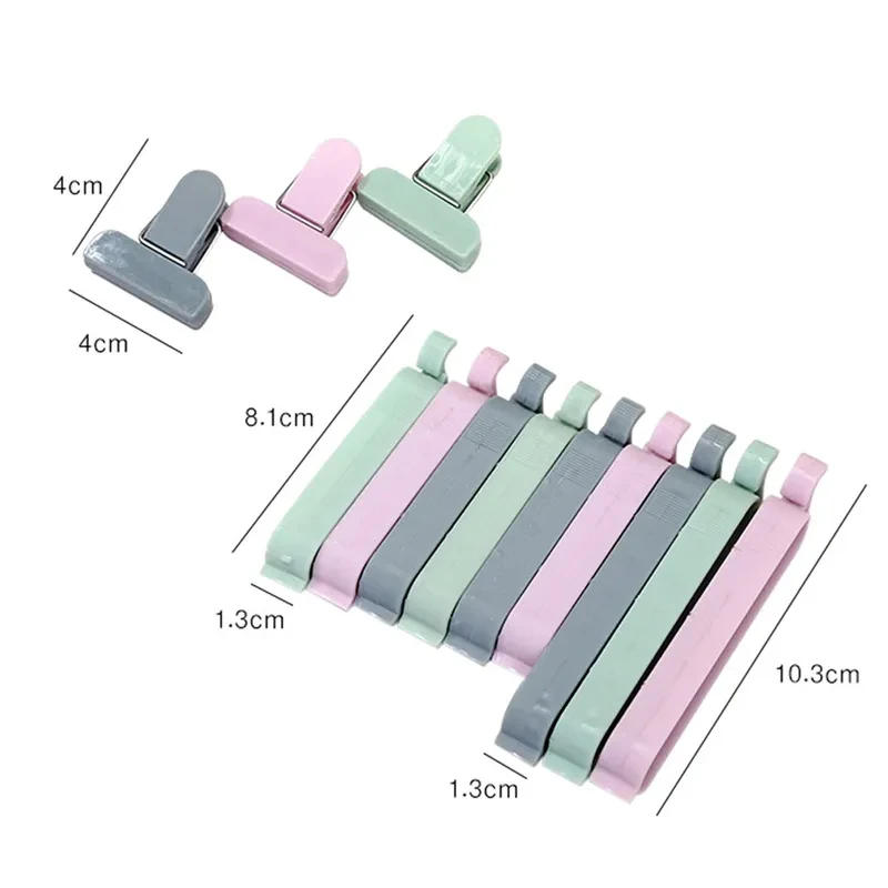 Description Picture 2 of itemPortable Bag Clips Storage Fresh-keeping Sealer Clamp Snack Bags Sealing Clip Food Sealing Clip Plastic Tweezers Kitchen Tools