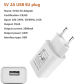 5V 2A USB EU Plug