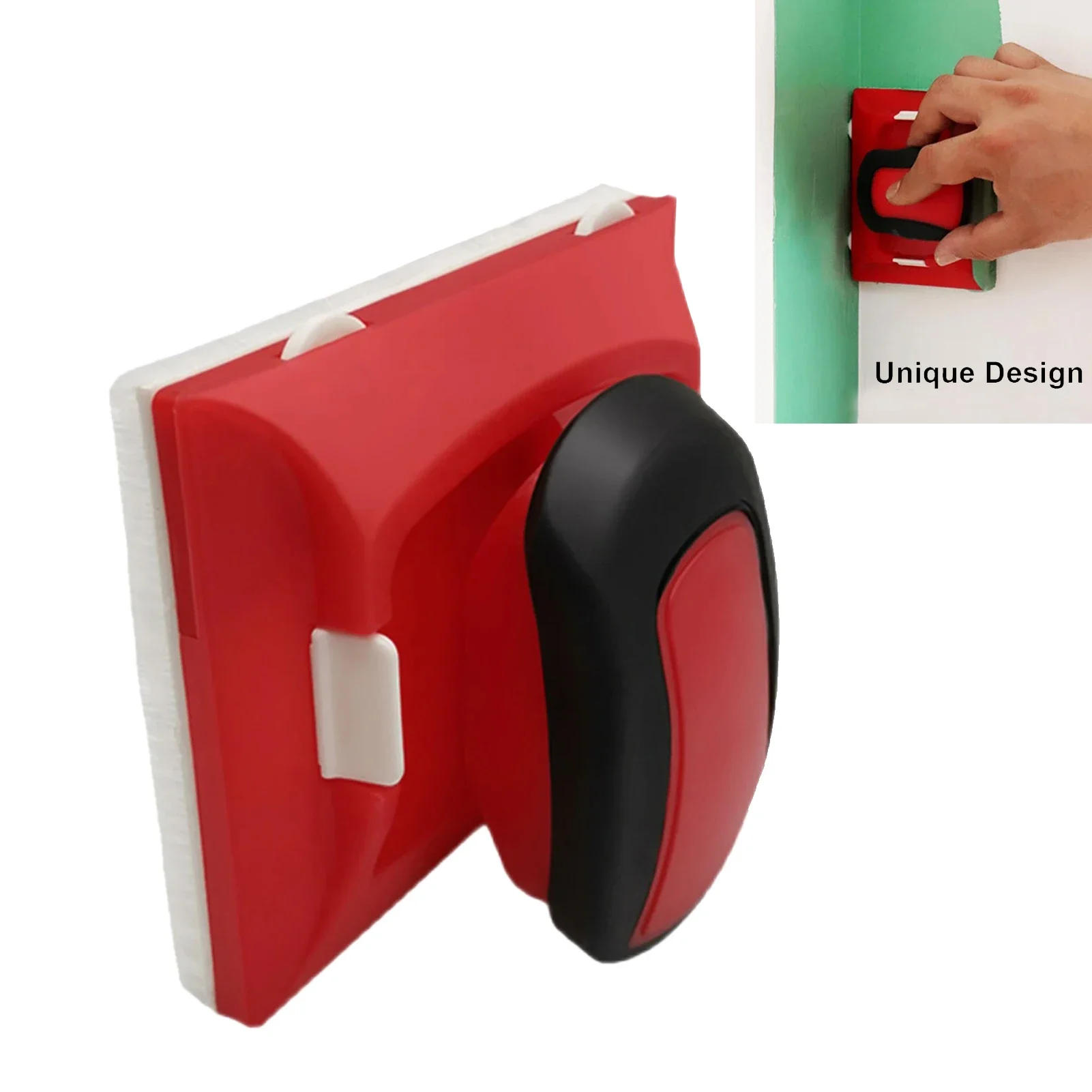 Description Picture 6 of itemProfessional Latex Paint Edger Brushes, Red Multifunctional Wall Ceiling Corner Painting Brush, Color Separator Trimmer Tools