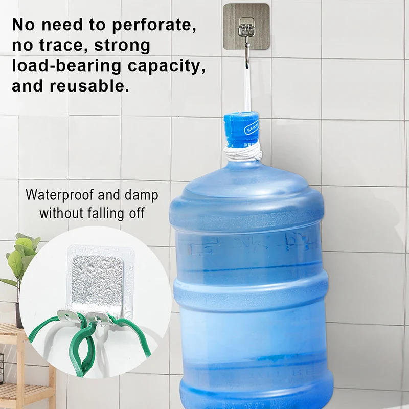 Description Picture 3 of item1~4PCS Double-sided Adhesive Non-Mark Sticker Strong Adhesive Patch Waterproof Nano Bathroom Kitchen Double-sided