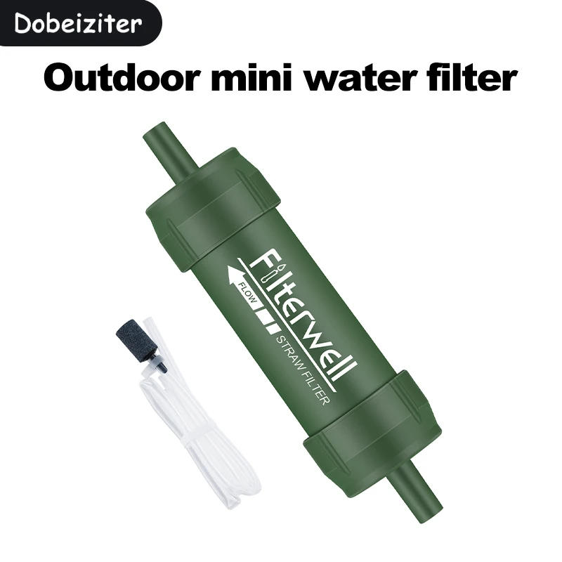 Description Picture 6 of itemWesttune Outdoor Mini Water Filter Straw Camping Purification Portable Hiking Purifier for Survival or Emergency Supplies