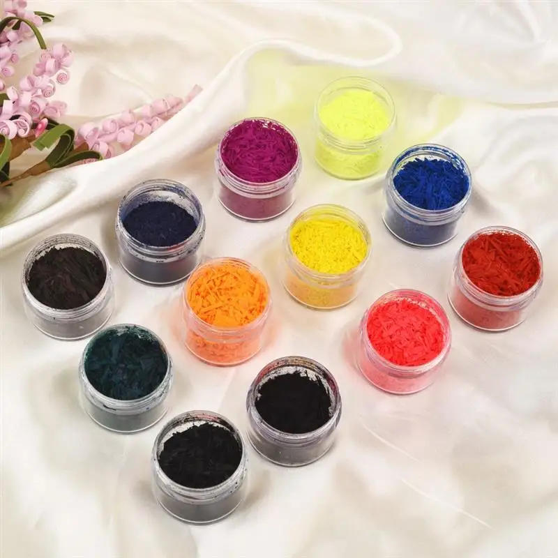 Description Picture 5 of item12 Colors Candle Wax Dye Pigment DIY Candle Make Colorant Non-Toxic Natural Soy Candle Wax Coloring Handicrafts Dye Pigments 3g