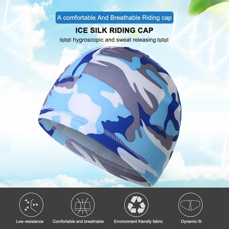 Description Picture 6 of itemSkull Caps Motorcycle Bicycle Helmet Liner Sweat Wicking Cap Breathable Sports Hat Running Beanie Cap Cycling Caps for Men Women