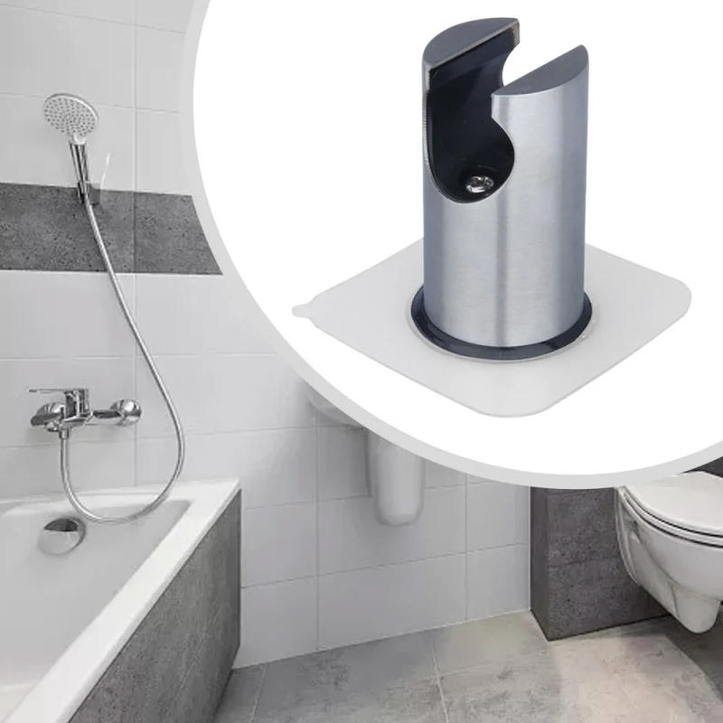 Description Picture 5 of item1pc Shower Head Holder Wall Mounted Shower Holder Self-Adhesive Showerhead Handheld Bracket Bathroom Accessories