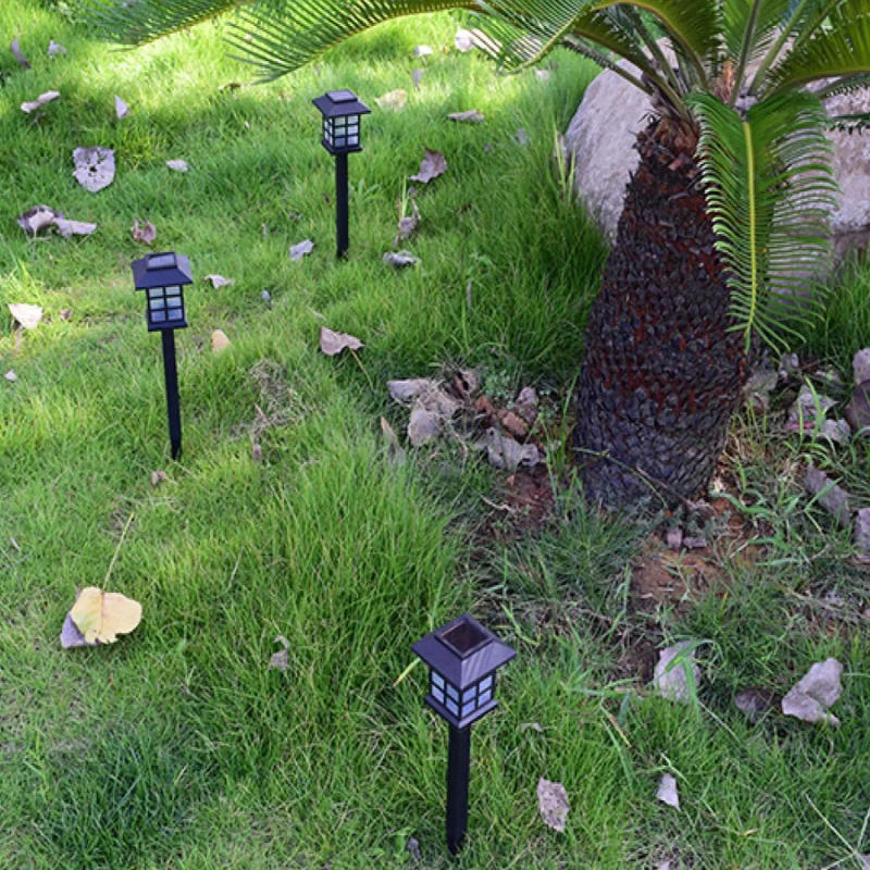 Description Picture 3 of itemSolar LED Lawn Lamp Outdoor Waterproof Solar Powered Light Small Palace Pathway Walkway Lights for Garden Yard Decoration