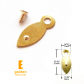 E golden 9x21mm