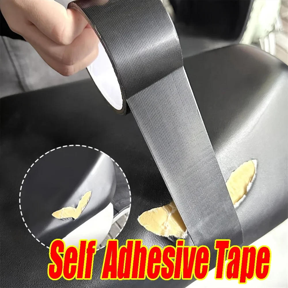 Description Picture 2 of item5/10m Fabric Tape with Black Scotch Pipeline Protection, Door and Window Sealing,tent Repair Cushion Repair, Carpet Pasting