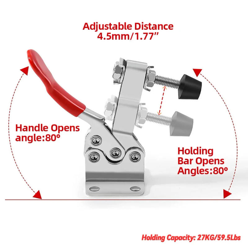 Description Picture 3 of itemHorizontal fast fixture, hardware woodworking compactor GH 201 universal fixture, fast clamping clamp, and pressure feeder