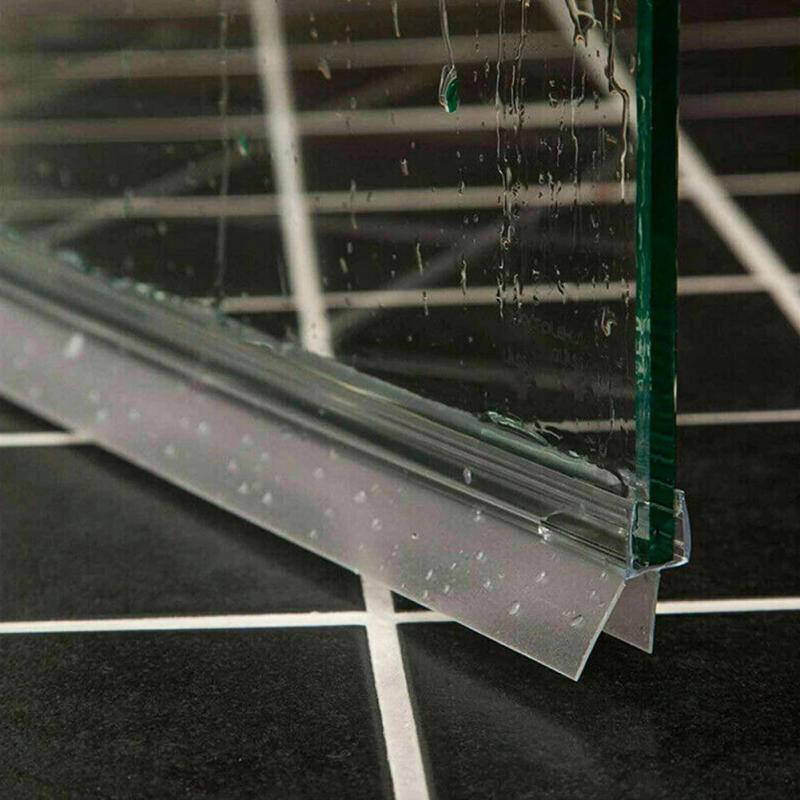 Description Picture 5 of item2pcs Bath Shower Screen Door Seal Strip Water Baffle 4 to 6mm Seal Gap Window Door Weatherstrip Glass Door Weatherstrip Hardwar