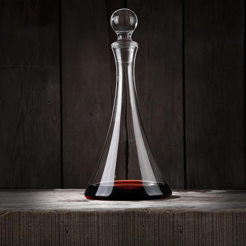 Description Picture 4 of itemCrystal Glass Pitcher Wine Decanter Wine Dispenser Flagon Glass Wine Bottle Hip Flasks Barware Wine Pot Bar Accessories Gift