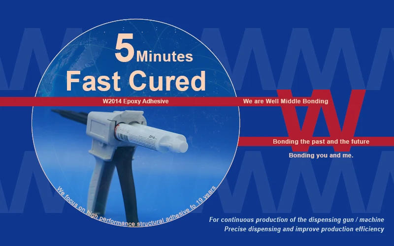 Description Picture 2 of item2014 Gray AB Epoxy Adhesive Fast Cured High strength Toughness Home Appliance Fishing rod Repair Luquid 2K 5 Minutes Rapid Glue