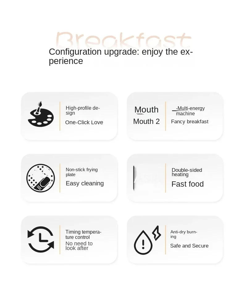 Description Picture 3 of itemThree-in-one Breakfast Machine, Multi-function Household Oven, Automatic Toaster, Coffee Machine Toaster