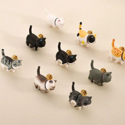 1PC Cartoon Cat Drawer Handle Durable Drawer Pull Modern Cabinet Wardrobe Cupboard Handle High-quality Furniture Hardware