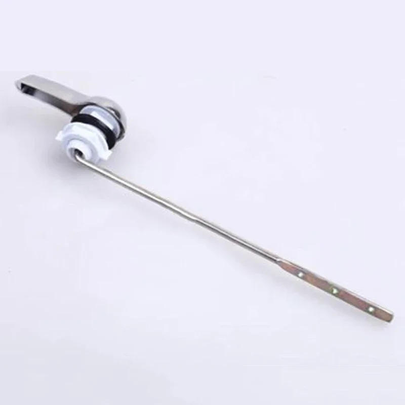 Description Picture 3 of itemSide Handle Switch Toilet Square Tank Arm Trip Bathroom Universal Brass Button Chrome Lever Master Replacement