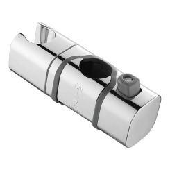 Shower Bracket Universal 18~25mm ABS Plastic Shower Slide Rail Bar Holder Adjustable Clamp Holder Bracket Bathroom Accessories
