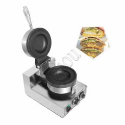 Electric Ice Cream Waffles Ufo Burger Maker Hamburg Gelato Panini Press Machine Sandwich Press Maker 1200w/1300w
