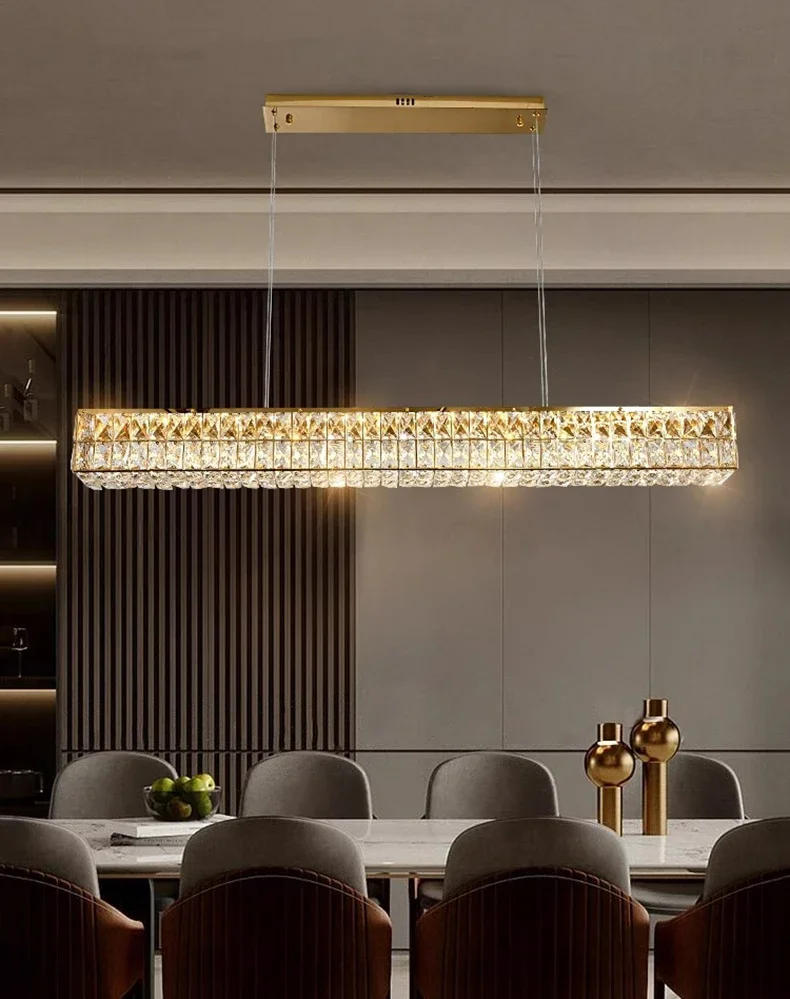 Description Picture 6 of itemHome DecorationPendant Lights, Luxury Crystal Living Room Chandelier, Dining Room Pendant Lamp, Ceiling Light, Indoor Lighting