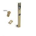 DOOROOM New Brass Sliding Door Lock Set Handles American Push Pull Interior Living Room Bathroom Balcony Kitchen Security Slide